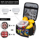 Axyaa X-MAN Heroes Insulated Lunch Bag - Portable Thermal Cooler for Picnic