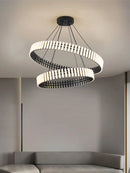Axya Round Atmosphere Chandelier for Dining Room and Bar - Simple Creative Art Lighting