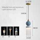 Axyaa Nappa Pendant Light: Italian Design, Macaron Style for Restaurant, Bar, Kitchen, Cafe