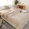 Axyaa Washed Quilted Blanket Bed Cover Double Quilted 150180200 Single Queen Summer