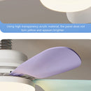 Axyaa Smart LED Light Fan with Remote Control for Dining & Living Rooms