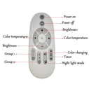 Axya Panthella Mushroom Floor Lamp with Remote Control & Dimmable LED Bulb
