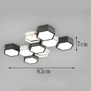 Axyaa Smart LED Ceiling Light for Nordic Home Decor, Dimmable Bedroom Salon Lighting
