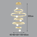 Axyaa Modern LED Chandelier Pendant Ceiling Lamp for Stylish Indoor Dining Room Lighting