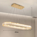 Axyaa Modern Pendant Lights LED Chandelier Ceiling Lamp Indoor Dining Room Decor
