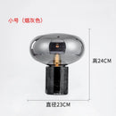 Axyaa Glass Table Lamp LED E27 Marble Base Minimalist Design for Bedroom and Living Room