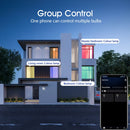 Axyaa Smart Focus RGB WiFi Bulb 10W Voice Control Dimmable Lights for Home