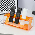 Acrylic Remote Control Organizer Holder Rack by Axyaa - Clear Display Box