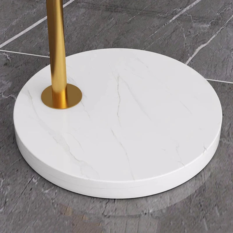 Luxury Marble Floor Lamp for Bedside & Living Room by Axyaa