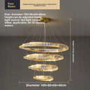 Axyaa Nordic Crystal Chandelier for Luxury Living Room & Dining Room