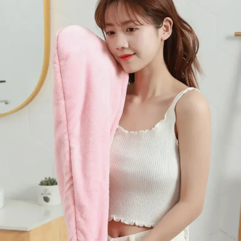Axyaa Care Cap Hair Towel Wrap for Women, Super Absorbent Microfiber Hair Wraps