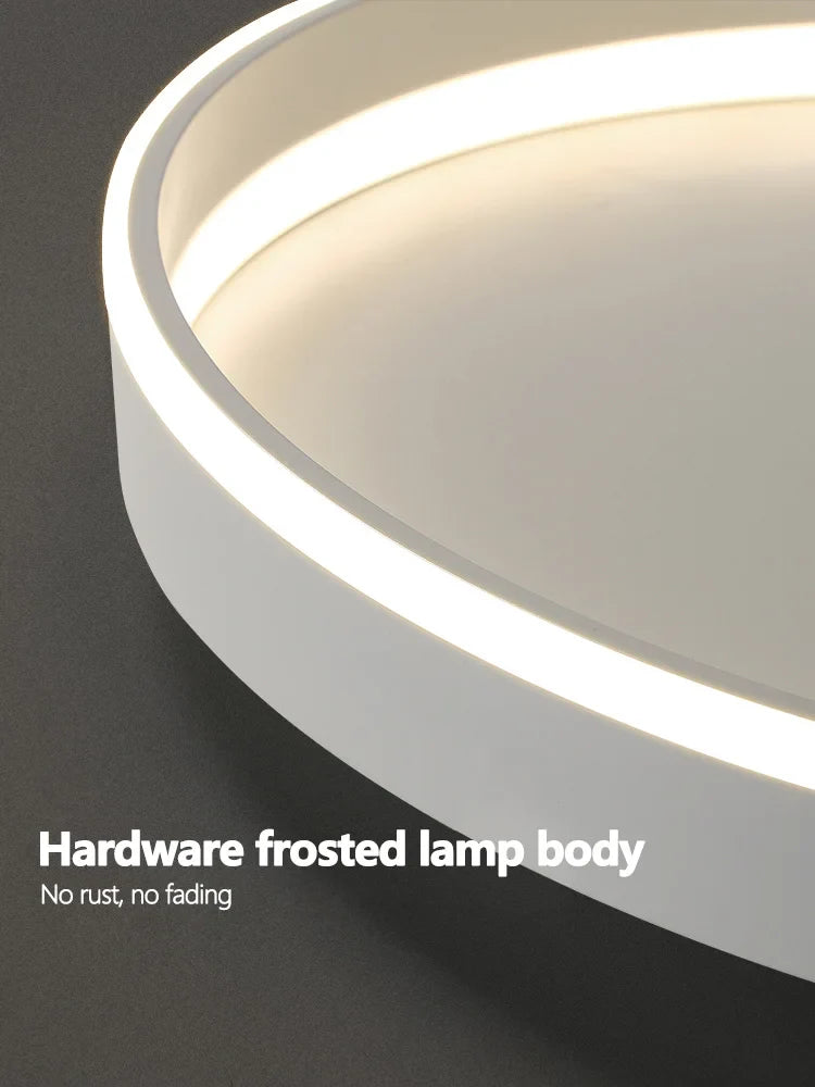 Axyaa Bedroom Ceiling Lamp LED Modern Minimalist Nordic Master Bedroom Lighting