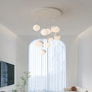 Axyaa Minimalist LED Restaurant Pendant Light for Modern Nordic Interior Lighting Fixtures