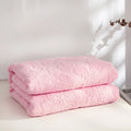Axyaa Jacquard Cotton Blanket: Soft Breathable Bedspread for Adults & Kids