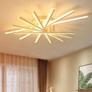 Axyaa LED Ceiling Chandelier Modern Indoor Lighting for Living Room Bedroom Hallway