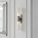 Axyaa Luxury Gold Silver Wall Sconce Glass Mirror Light