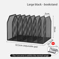 Axyaa Mesh File Organizer for Desk | Vertical Office Document Holder | 7-Section Heavy-Duty Sorter