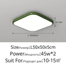 Axyaa Modern LED Ceiling Lamp 5 Colors for Living Room Bedroom Lighting