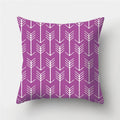 Axyaa Geometric Pattern Polyester Cushion Cover for Sofa Decor or Throw Pillow