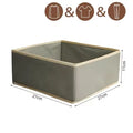 Axyaa Wardrobe Drawer Organizers for Clothes, Underwear, Socks, and Bras