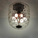 Axyaa Glass Ball LED Ceiling Light: Modern Nordic Suspension Hanging Indoor Decor