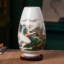 Axyaa Jingdezhen Ceramic Vase for Home Decor and Office Ornaments