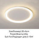 Axyaa Modern Gold/Black LED Ceiling Light for Home Lighting