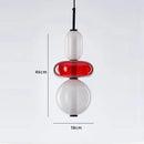 Axyaa Candy Glass Chandelier Pendant Light for Loft Living Dining Room