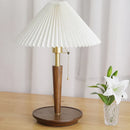 Axyaa Nordic Wood Table Lamp: Retro Japanese Style for Bedroom, Living Room, Hall