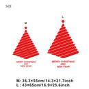 Axyaa Christmas Tree Santa Claus Wall Sticker Decoration Art Vinyl Wallpaper