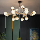 Axyaa Modern LED Chandeliers for Living and Dining Room Lighting