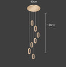 Axyaa Modern LED Ceiling Lamp Chandelier for Indoor Decor and Lighting