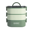 Axyaa Kids Bento Box Set - Leakproof Food Container for School, Travel, Picnic