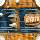 Axyaa Cute Ghost Table Runner for Halloween Decor