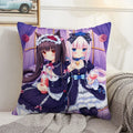 Axyaa Kawaii Cushion Cover 45 × 45: Decorative Pillowcase for Home, Car, Bed - 50x50 Size