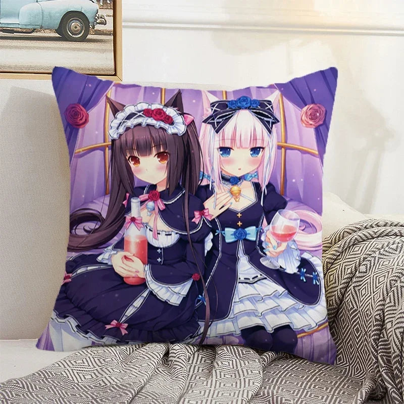 Axyaa 45x45 Cushion Covers: Stylish 50x50 Pillowcases for Home Decor