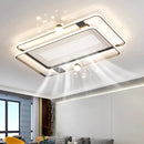 Axyaa Modern Ceiling Fan Lamp for Kids Bedroom with Remote Control and Light