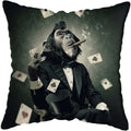 Axyaa Modern Monkey Painting Pillow Covers - Nordic Cushion Cover for Home Decoration