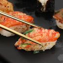 Axyaa Stainless Steel Chinese Chopsticks Set for Sushi and Fast Food