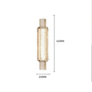 Axyaa Crystal Indoor LED Wall Sconce for Bedroom Living Room Entryway Hallway