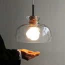 Axya Silent Wind Glass Chandelier - Modern Minimalist Design