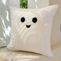 Axyaa Halloween Embroidered Pumpkin Spider Web Throw Pillowcase Home Decor