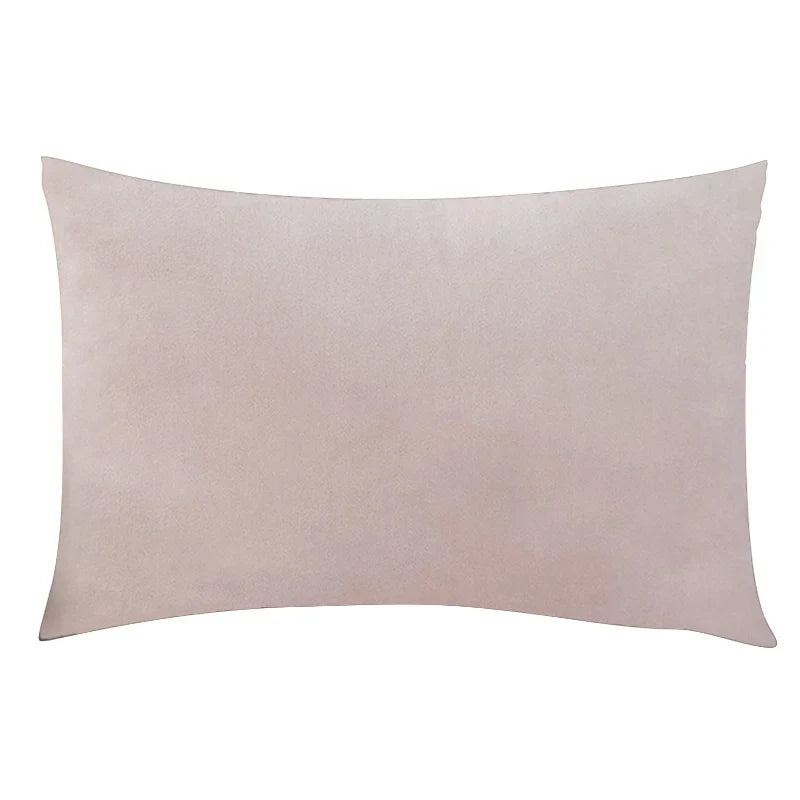 Axyaa Soft Pink Velvet Cushion Cover - Simple Home Decor