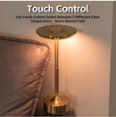 Axyaa Wireless LED Desk Lamp Portable Dimming Touch USB Reading Lamp