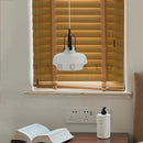 Axyaa Glass Pendant Lights - LED Hanging Chandelier for Bedroom, Dining Room, Kitchen & Bar