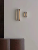 Axyaa Stainless Steel Nordic LED Wall Lamp for Bedroom & Living Room