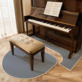 Axyaa Piano Insulation Mat Set Solid Color Irregular Creative Rug Easy Care Rugs