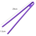 Axyaa Silicone Tongs: Non-Slip Long Handle Cooking Clip for Home Kitchen