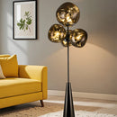 Axyaa Minimalist LED Floor Lamp with Remote Control Dimming
