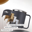 Axyaa Double Wall Insulated Stainless Steel Coffee Mug - Leak-proof Drinkware